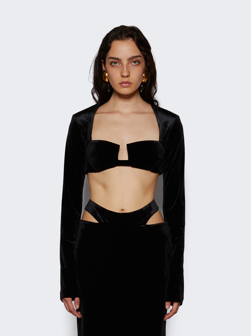 Women | THE NEW ARRIVALS ILKYAZ OZEL | Dia Top | Black Panther