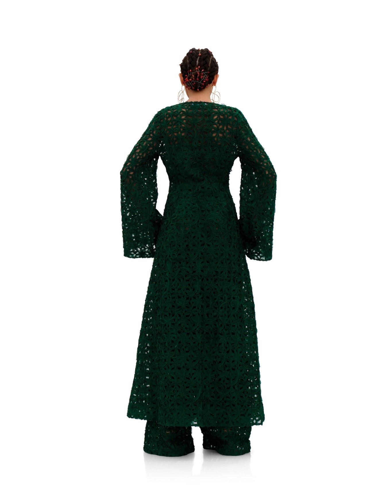 NDU Lace Pants | Emerald