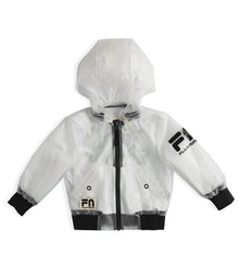 Kid | Milky Hooded Bomber Jacket | Milky