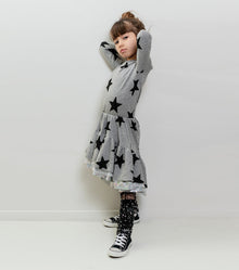 Kid | Festive Star Dress | Black