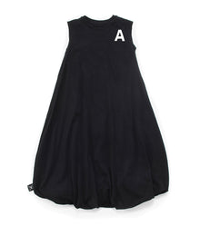 Kid | Maxi Balloon Dress | Black