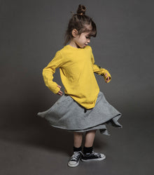 Kid | Raw Tribal Dancer Shirt | Dusty Yellow