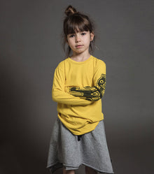 Kid | Layered Skirt | Heather Grey (V2)