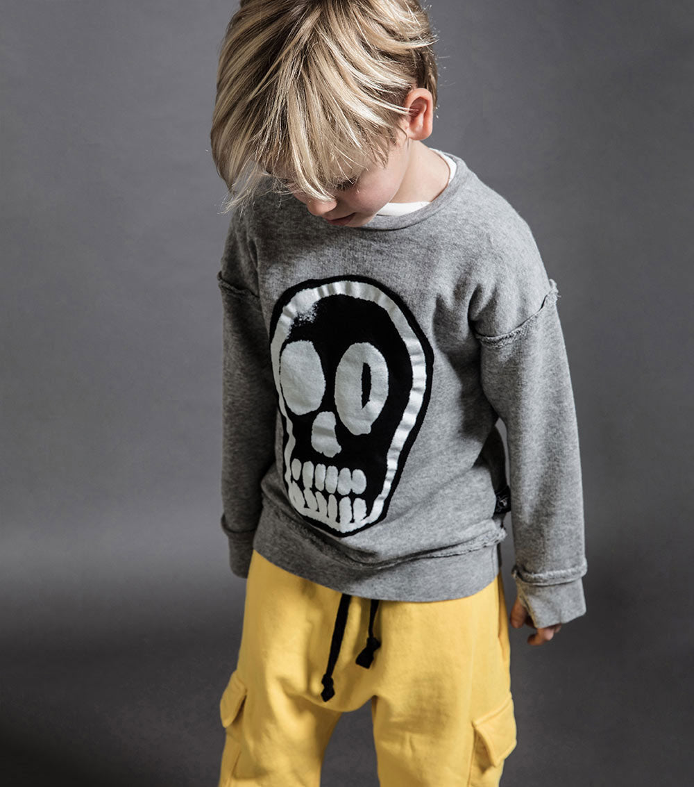 Kid | Side Pocket Sweatpants | Dusty Yellow