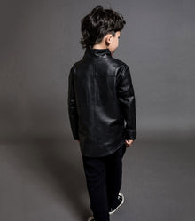 Kid | Raw Pants | Black