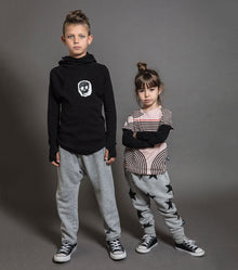 Kid | Raw Pants | Heather Grey (V1)