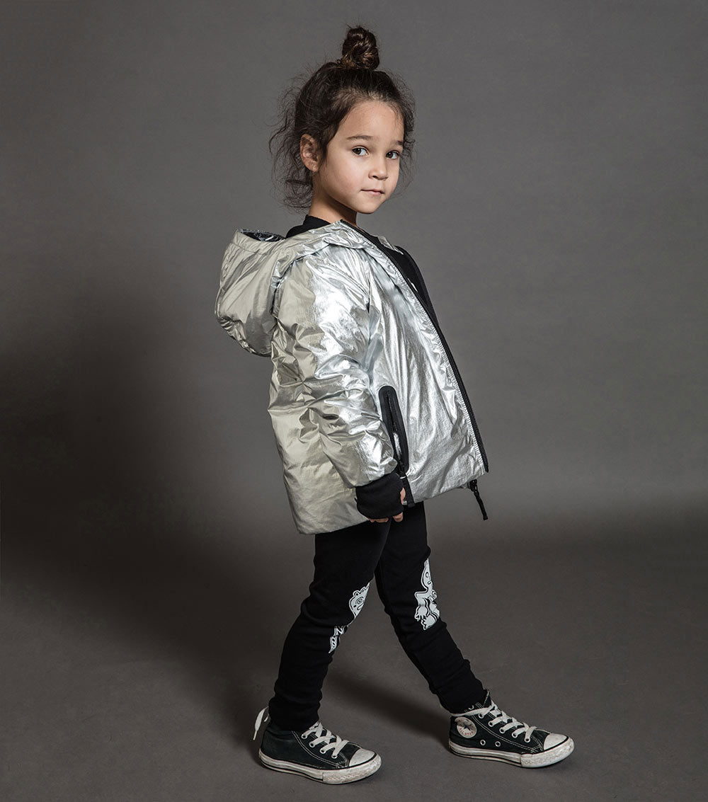 Kid | Tribal Dancers Leggings | Black (V1)