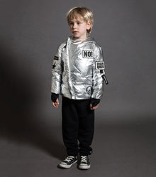Kid | Super Patch Down Jacket | Silver