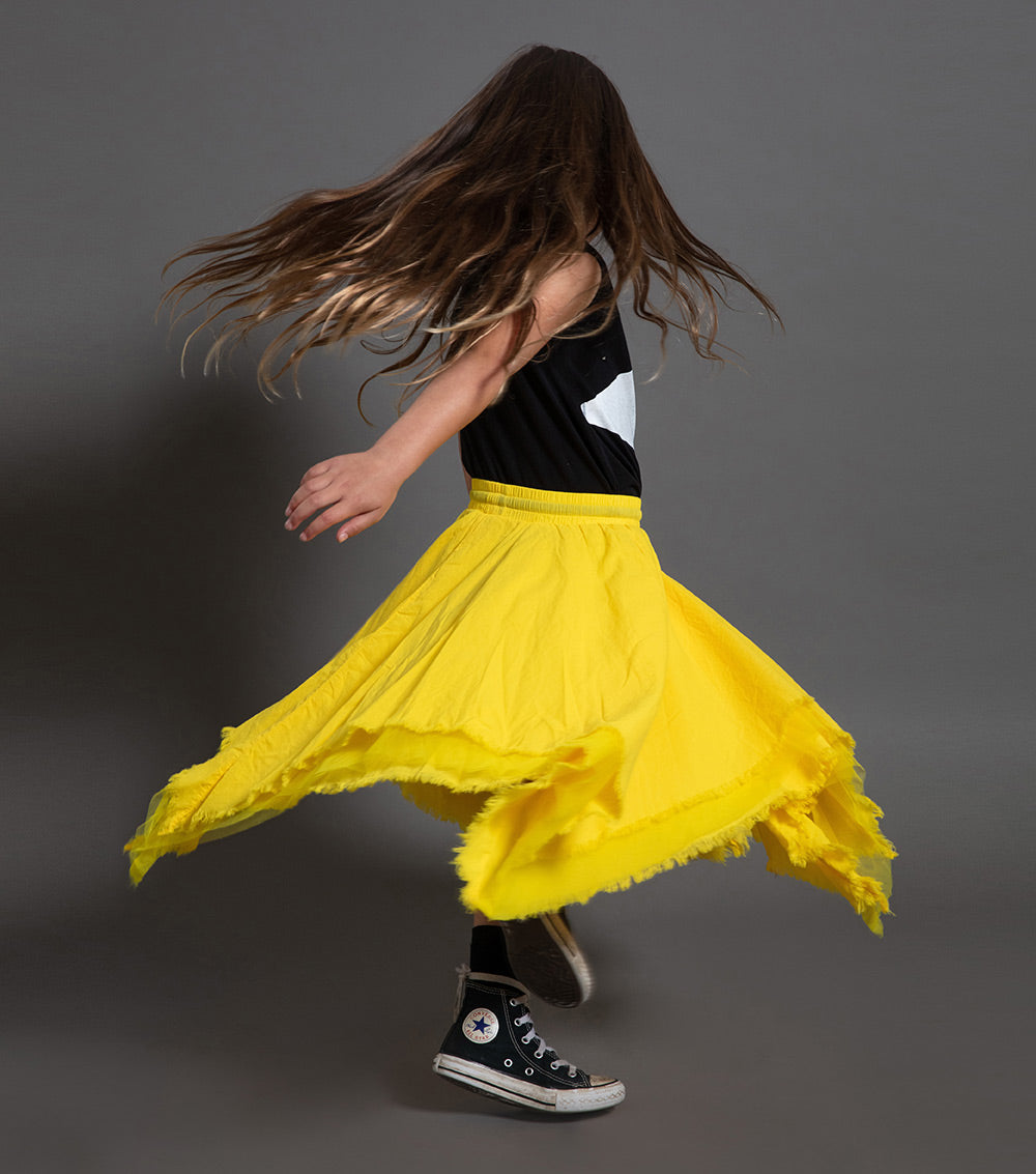 Kid | Multi Layered Skirt | Black