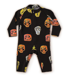 Kid | Rowdy Masks Bodysuit | Colorful Black