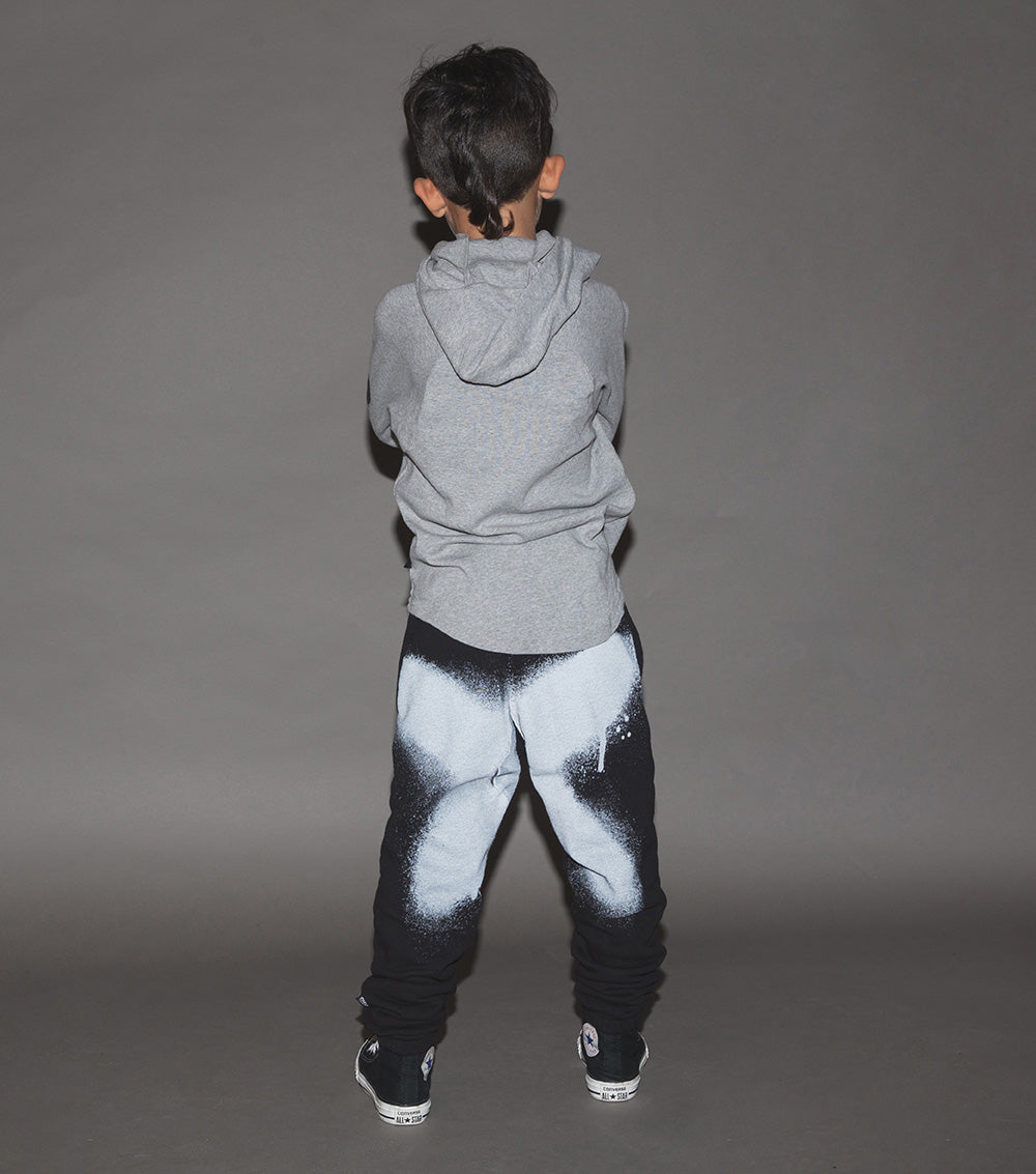 Kid | Backed Up X Sweatpants | Black
