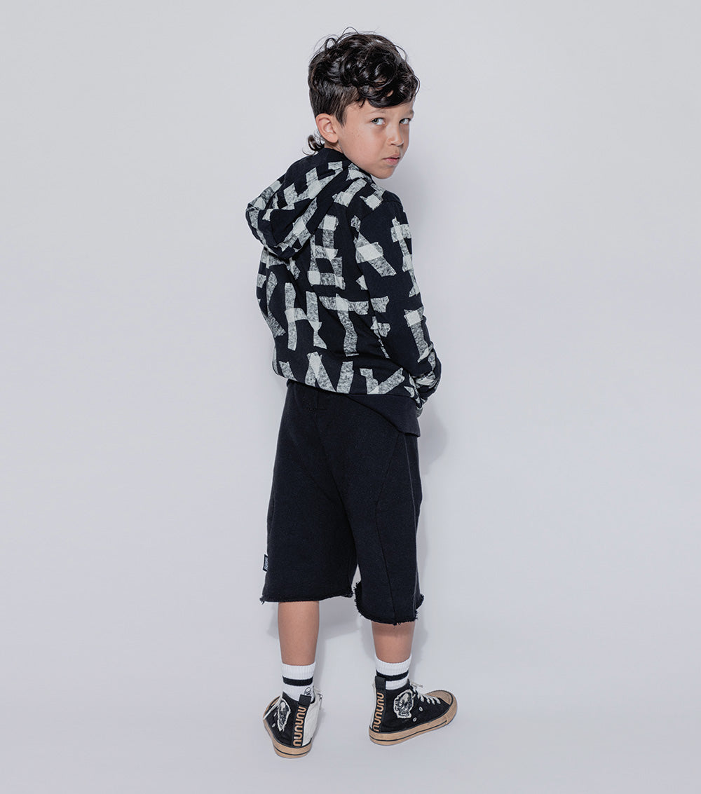 Kid | Solid Sweatshorts | Lava Pink