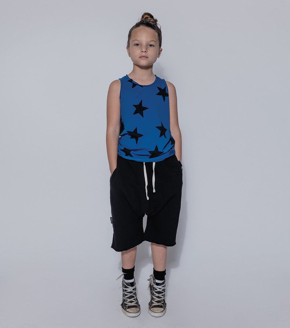 Kid | Nununu Harem Shorts | Dusty Heather Grey