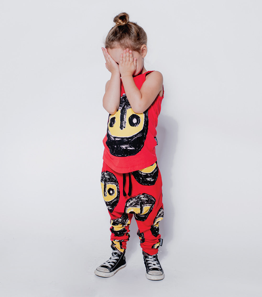Kid | The Warriors Light Baggy Pants | Heather Grey
