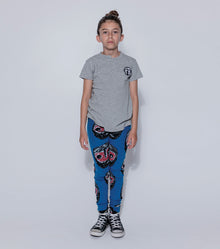 Kid | The Warriors Leggings | Blue