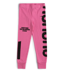 Kid | Imagination Leggings | Lava Pink