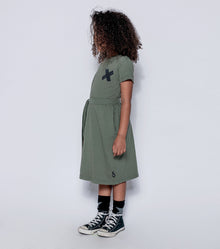 Kid | T-Shirt Dress | Olive