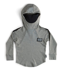Kid | No! Patch Ninja Shirt | Heather Grey
