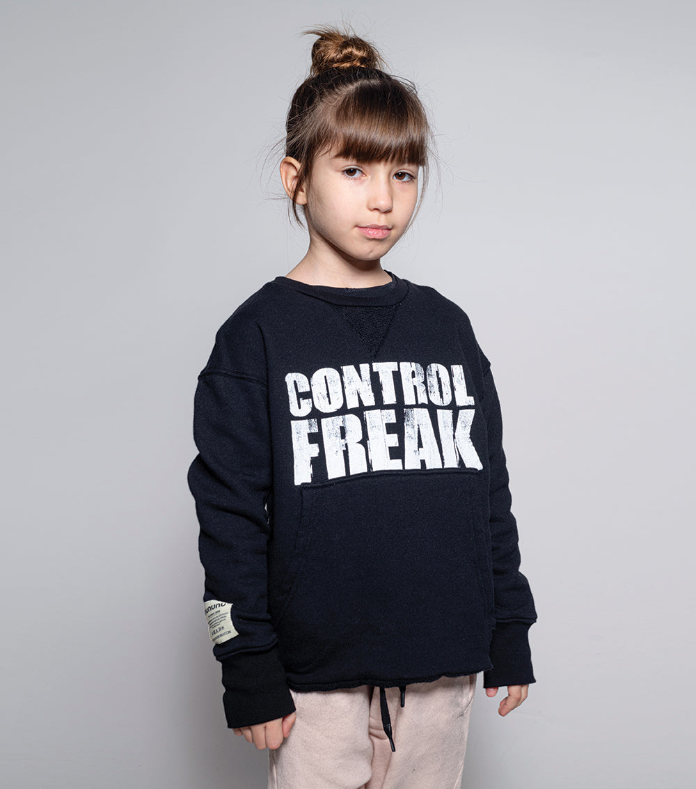 Kid | Kangaroo Sweatshirt | Natural