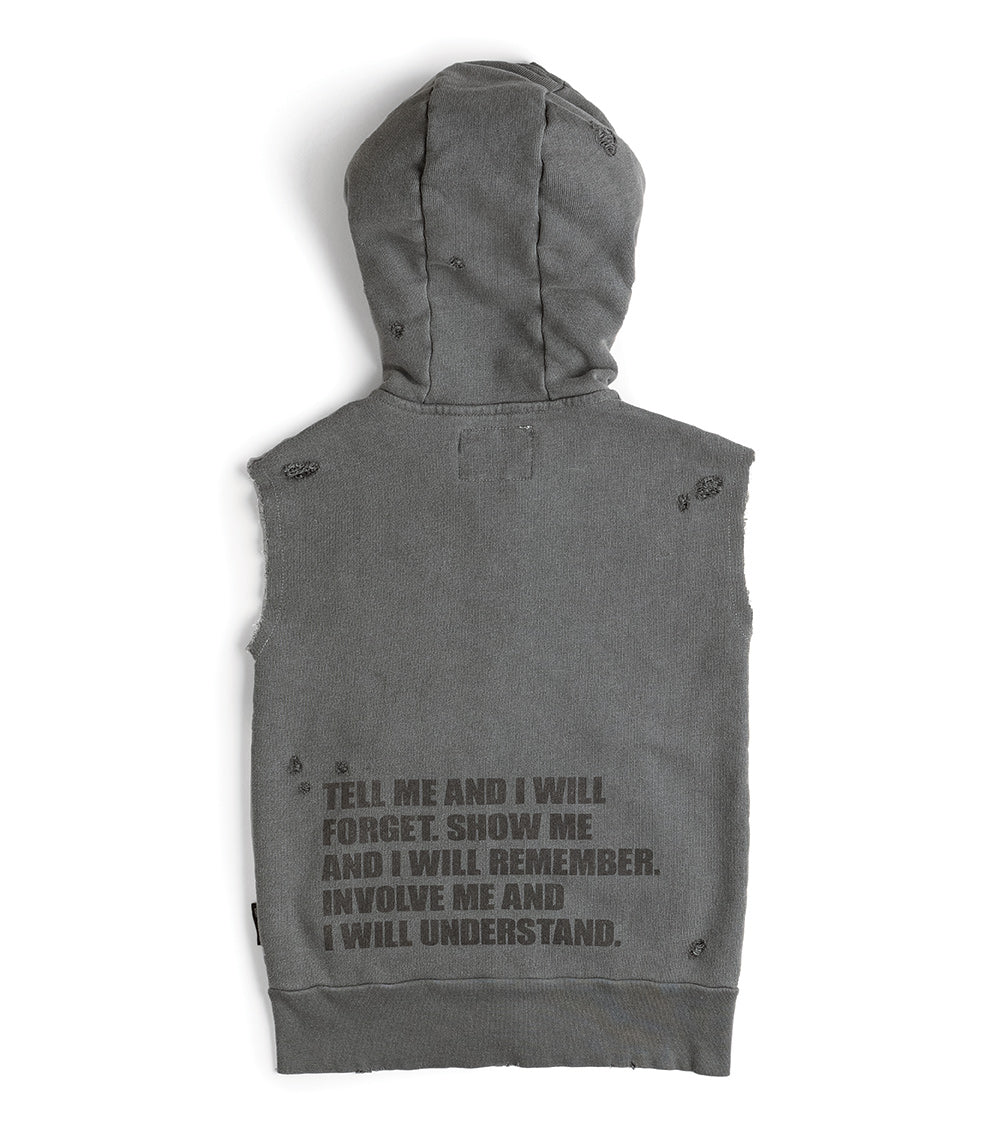 Kid | Growth Vest | Vintage Grey