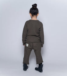 Kid | Skull Patch Smart Pants | Olive