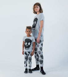 Kid | Water Skull Loungewear | Ice Grey
