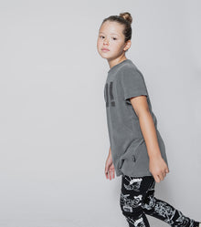 Kid | No! T-Shirt | Vintage Grey