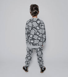 Kid | Bandaid Sweatshirt | Heather Grey