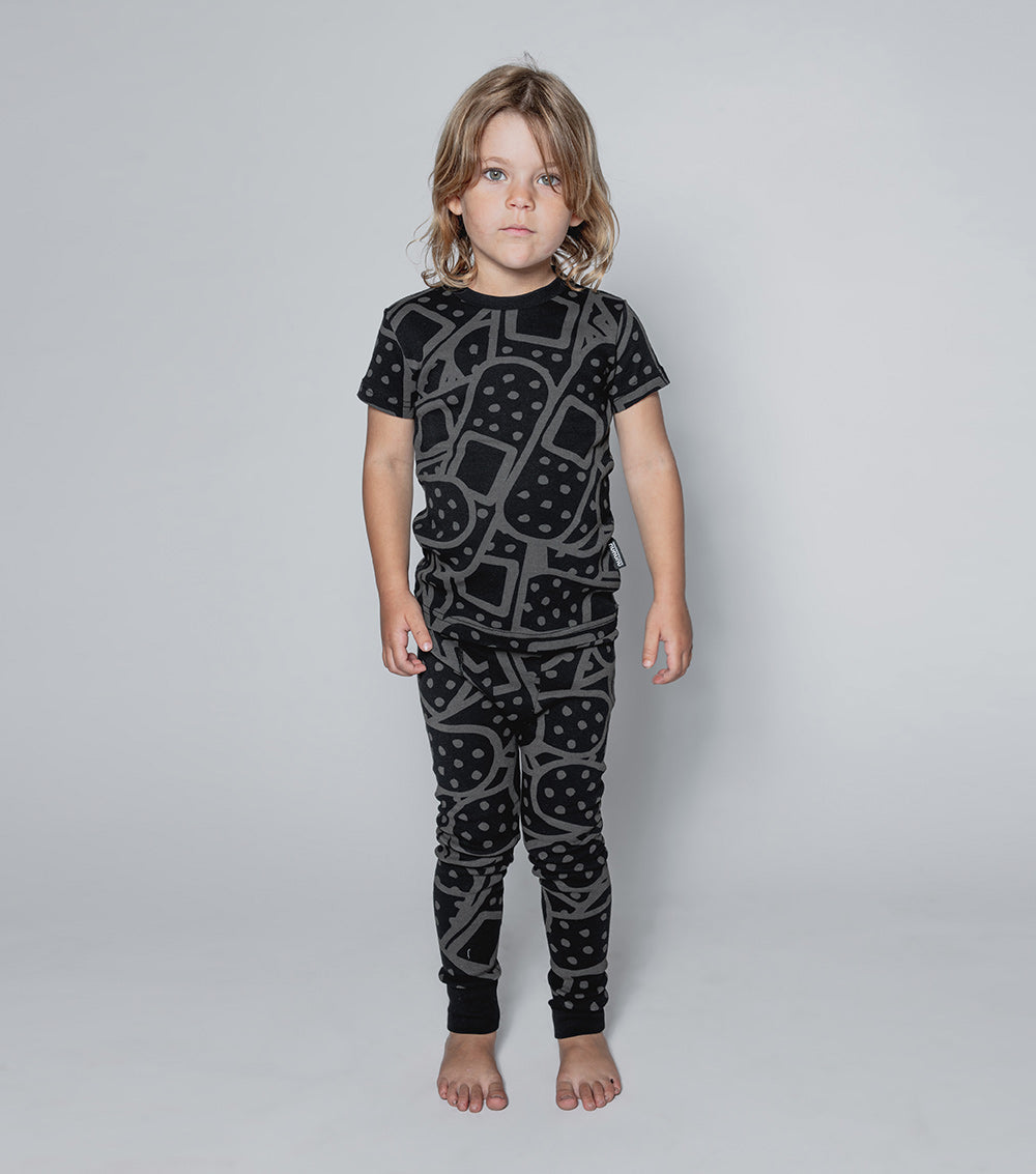 Kid | Bandaid Loungewear | White