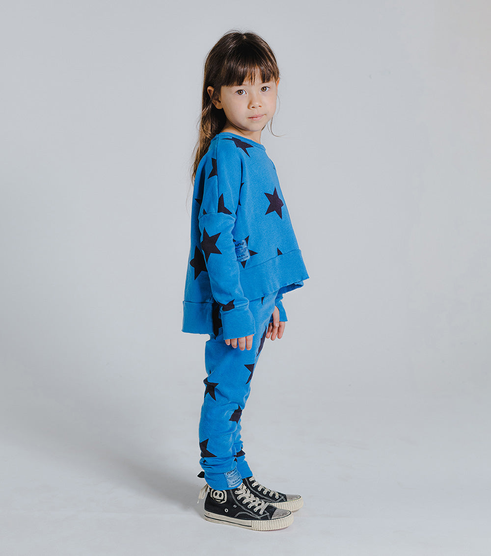 Kid | Star Box Sweatshirt | Blue