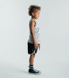 Kid | A-Z Tank Top | Black