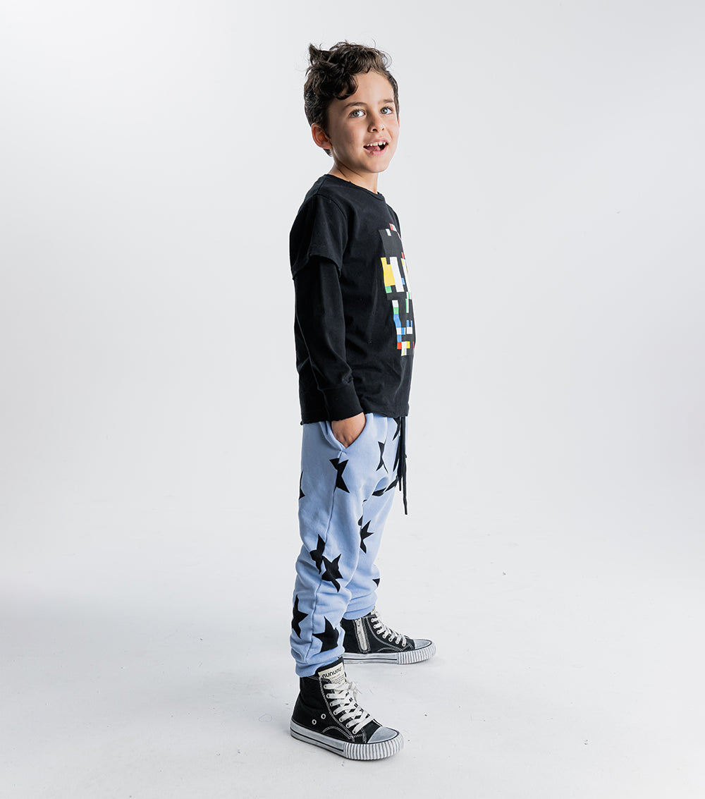 Kid | Pixel Skull Shirt | Black