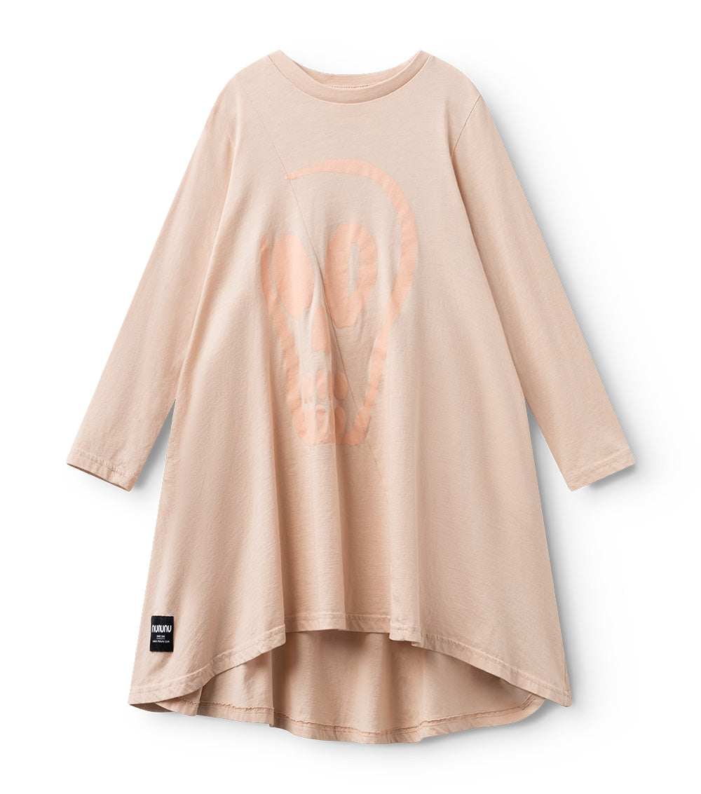 Kid | Dizzy Skull 360 Dress | Nude