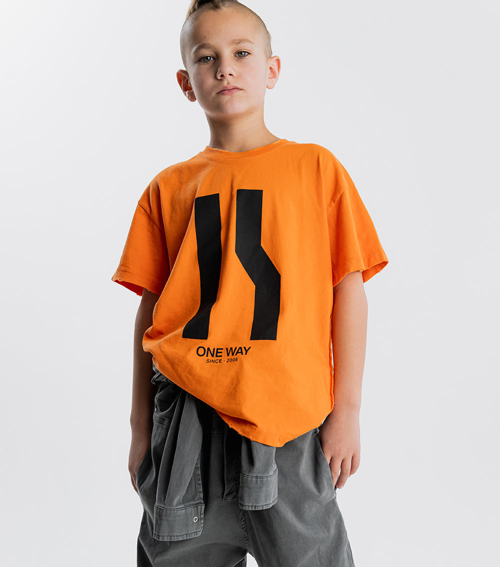 Kid | High Road T-Shirt | Orange