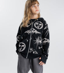 Kid | All Inked Zip Hoodie | Black