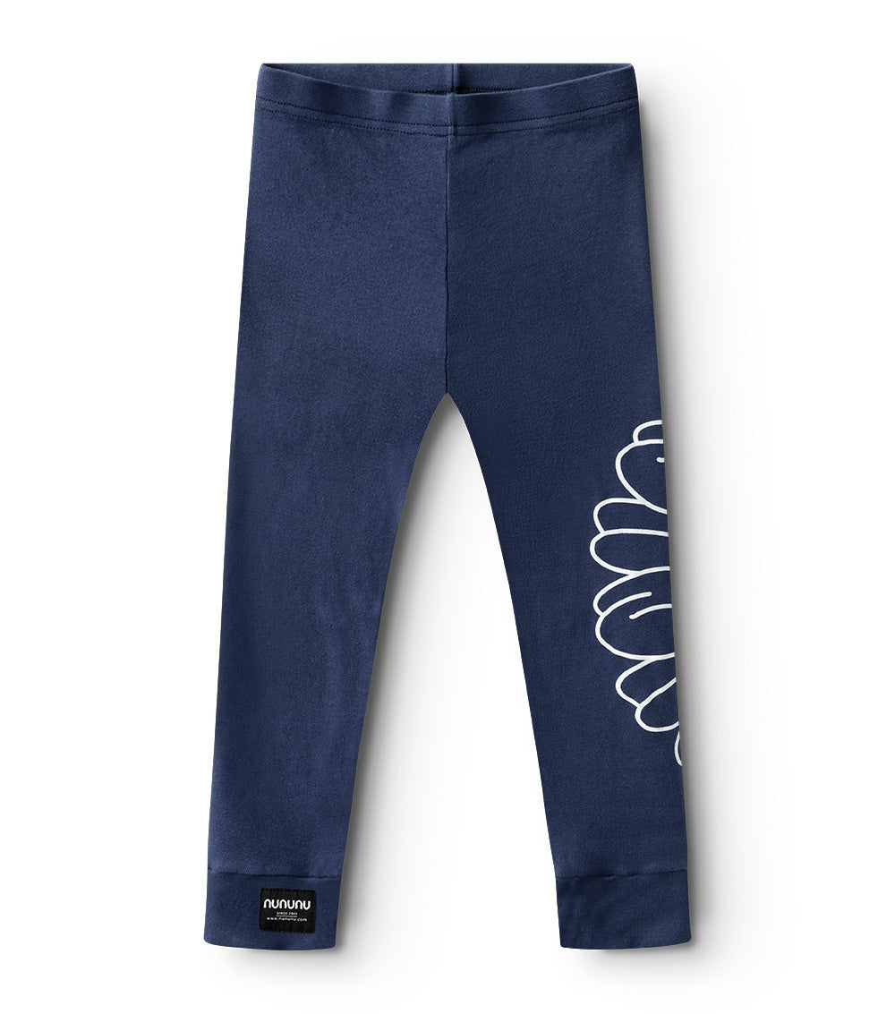 Girl | Bubbly Leggings | Indigo