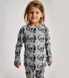 Unisex | Md Skull Loungewear | Heather Grey