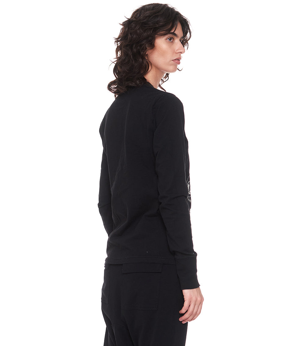 Women | Multi Skull Shirt | Black