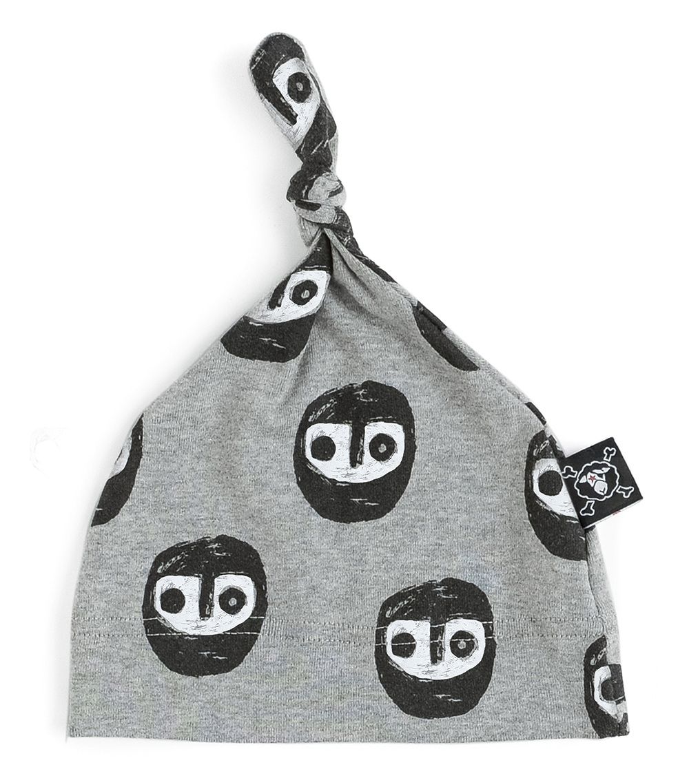 Newborn | The Warriors Hat | Heather Grey