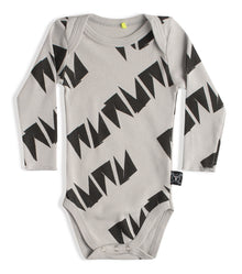 Newborn | Nununu Onesie | Ice Grey
