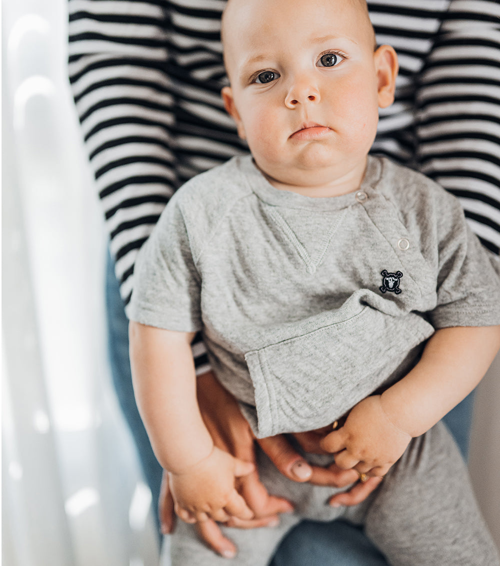 Newborn | Sports Set | Heather Grey