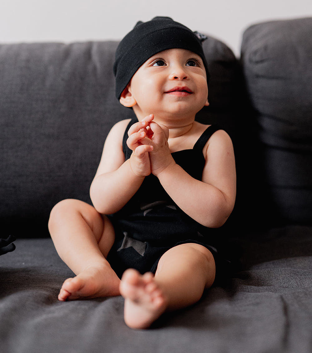 Unisex | Star Tank Overall | Black