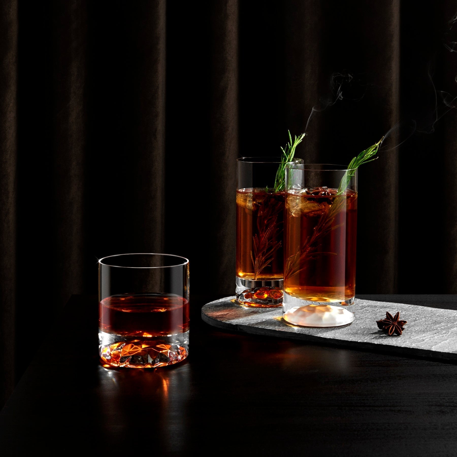 Club Whisky Glasses | Clear Crystal | Set of 4