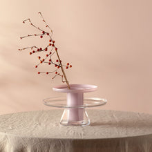 Bloom Cake Stand With Dome | Clear Crystal