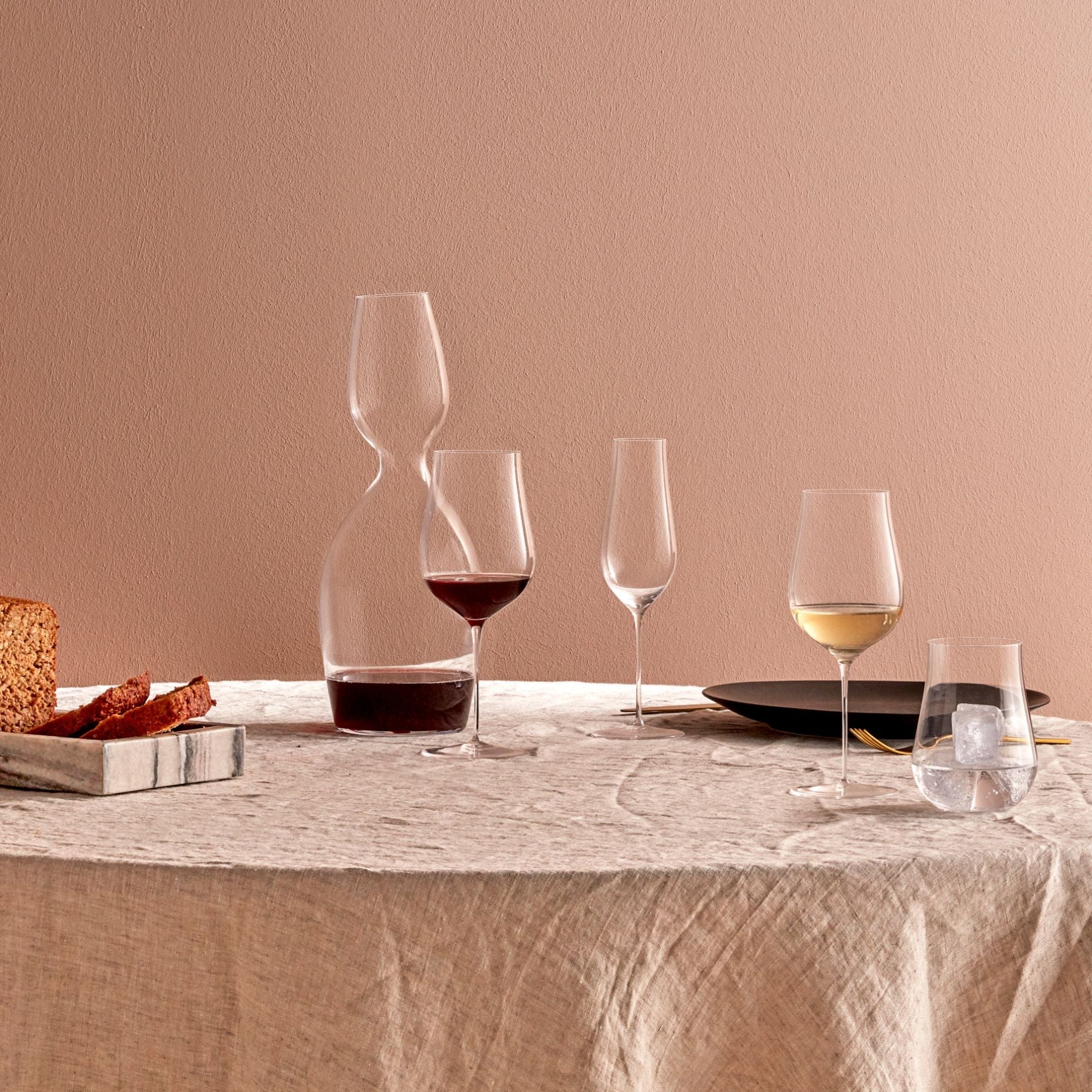 Ghost Zero Tulip Champagne Glass | Clear Crystal