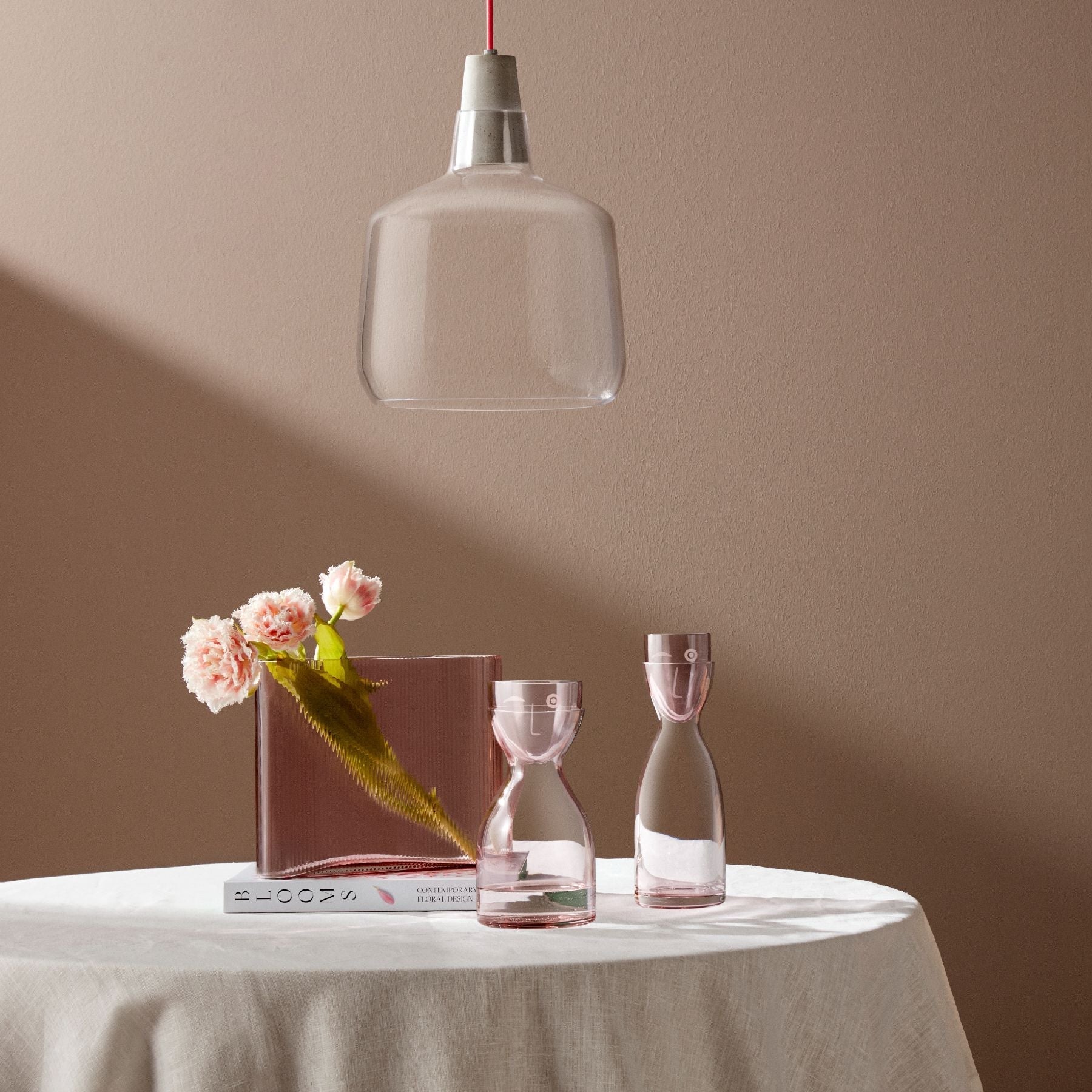 Mist Vase - Wide | Dusty Rose