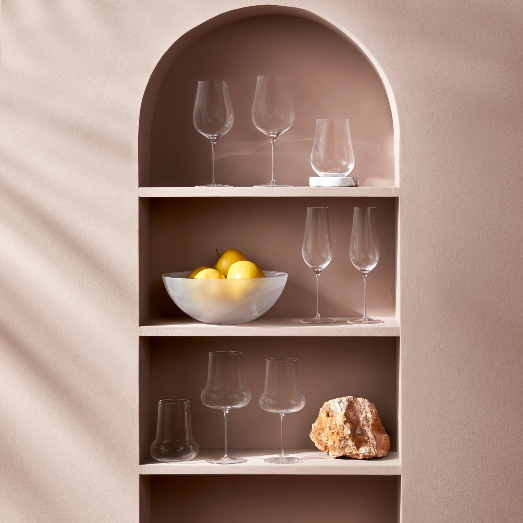 Ghost Zero Tulip Red Wine Glass | Clear Crystal