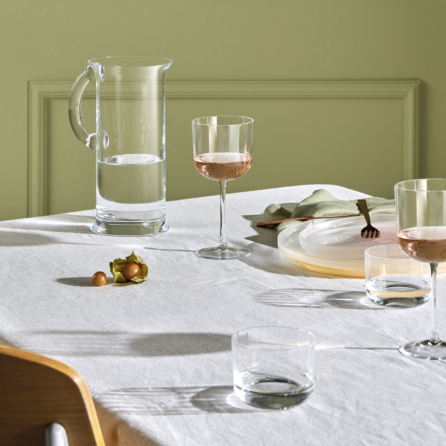 Neo Glasses | Clear Crystal | Set of 2