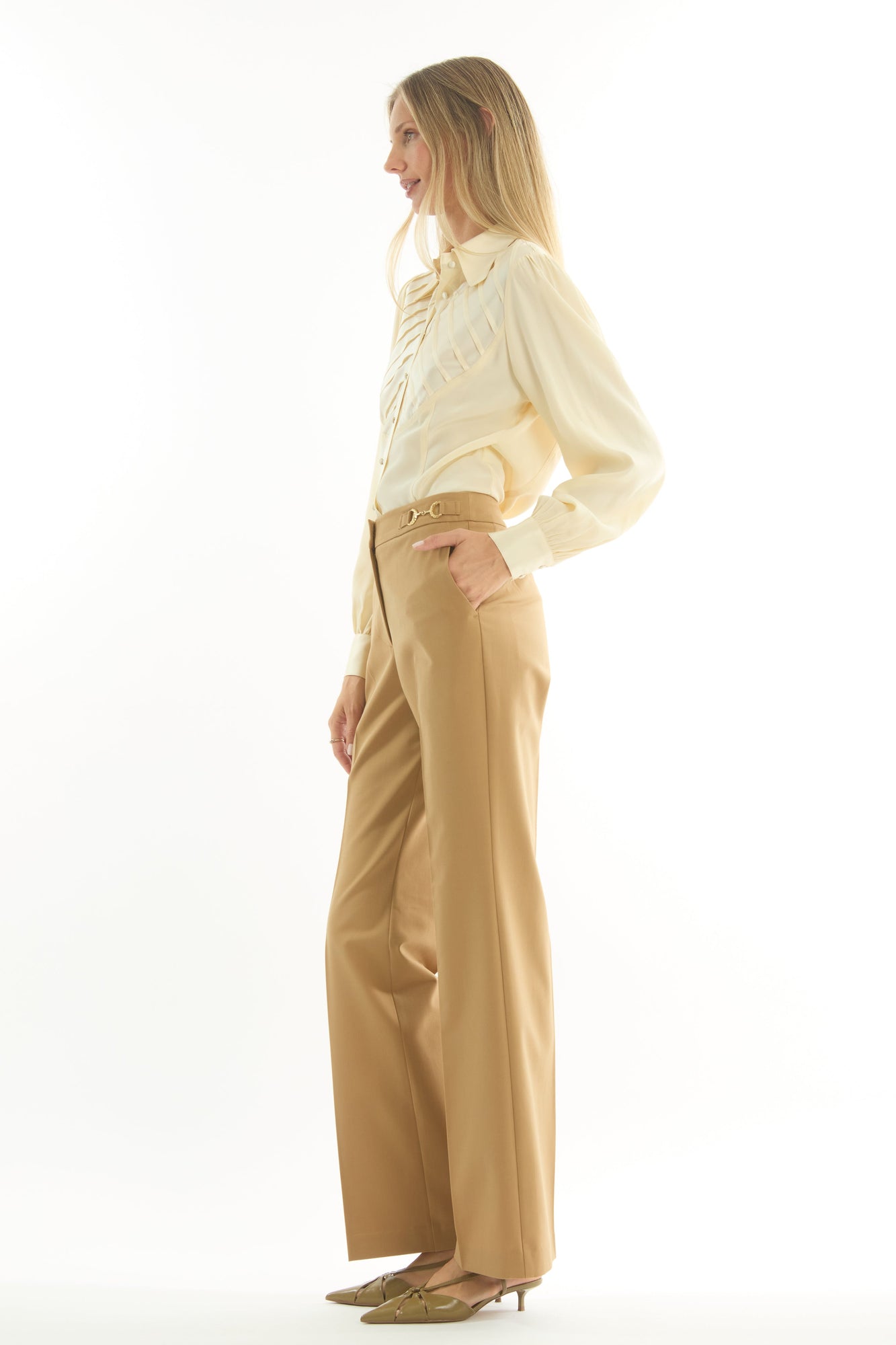 Nila Blouse | Vintage Creme