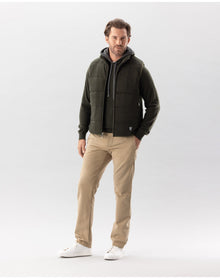 Nomad1942 | Men | Fordham Quilted Vest | Olive